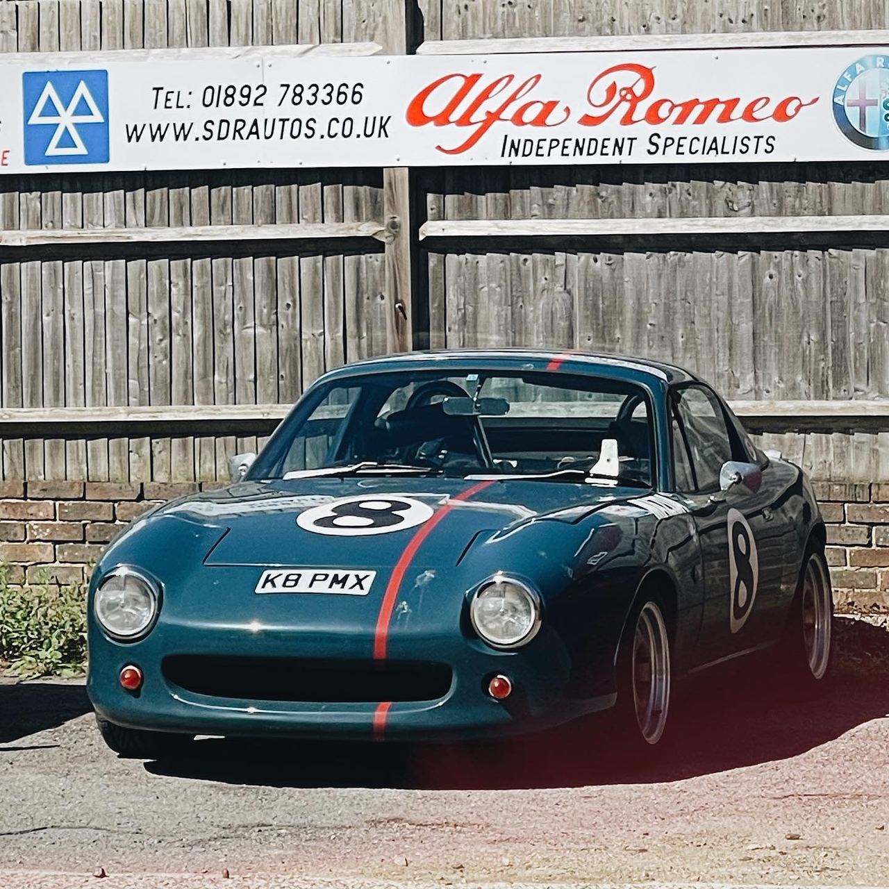 Well, it is painted an Alfa blue.