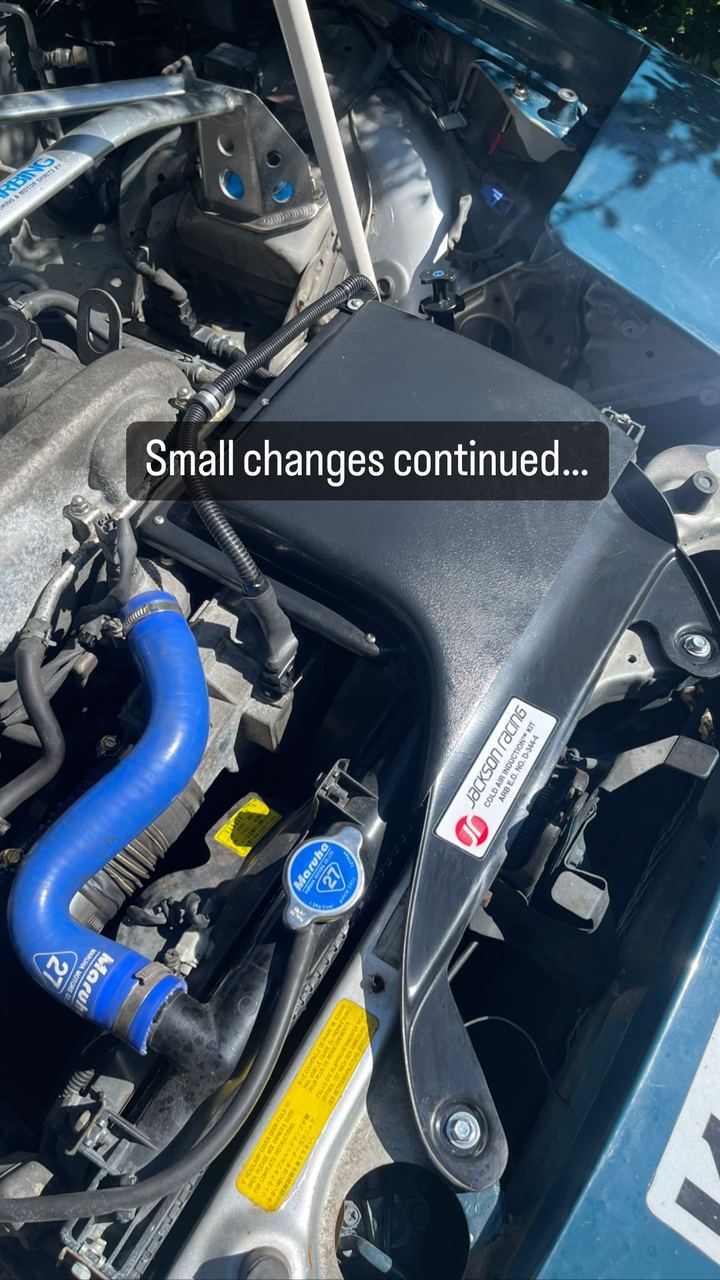 Small changes continued…