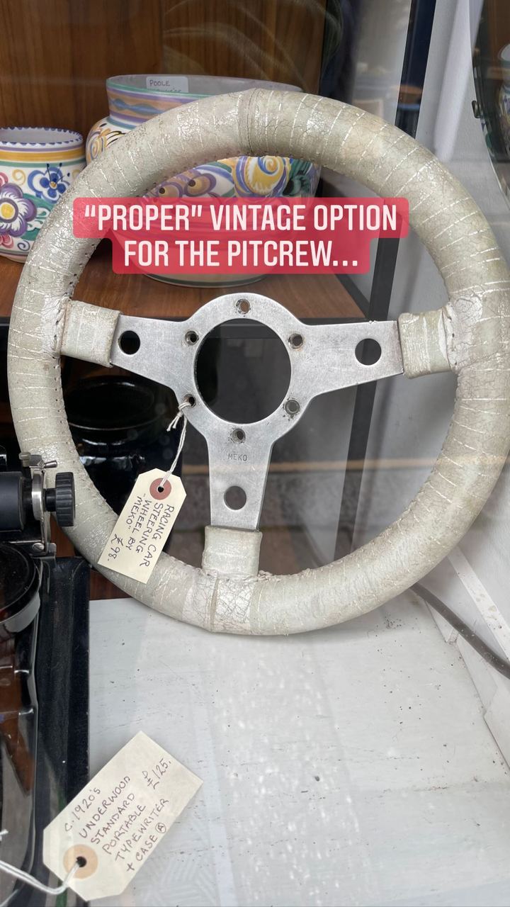 “PROPER” VINTAGE OPTION FOR THE PITCREW…