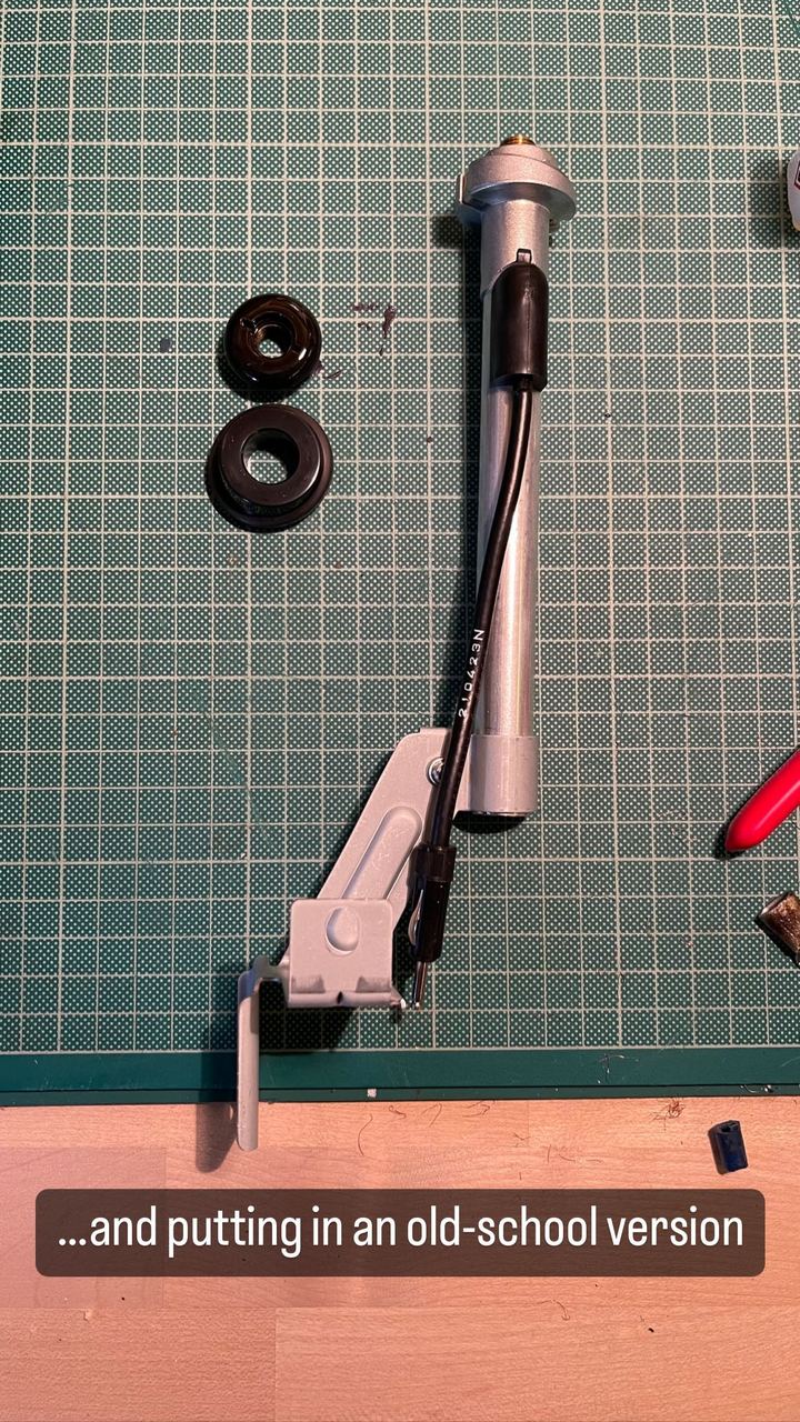 …and putting in an old-school version