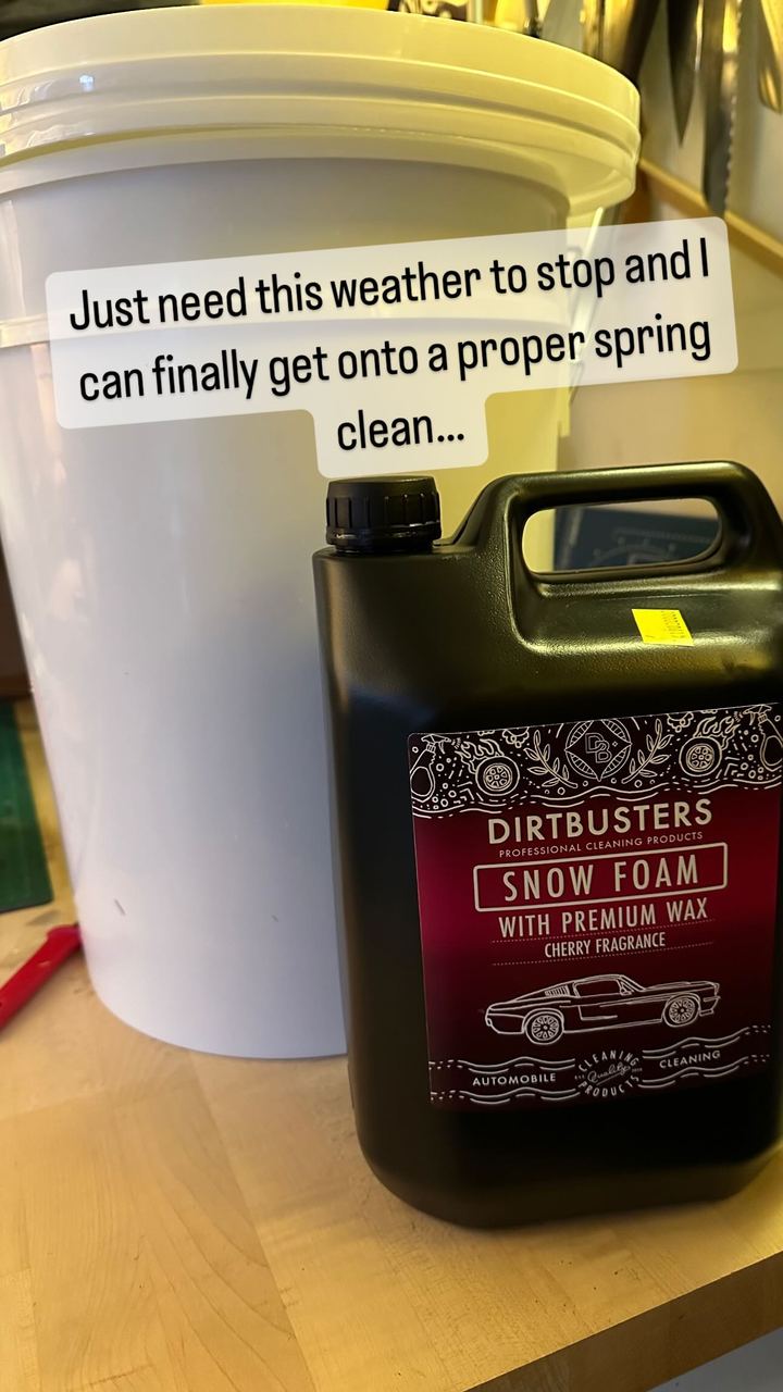 Just need this weather to stop and I can finally get onto a proper spring clean…