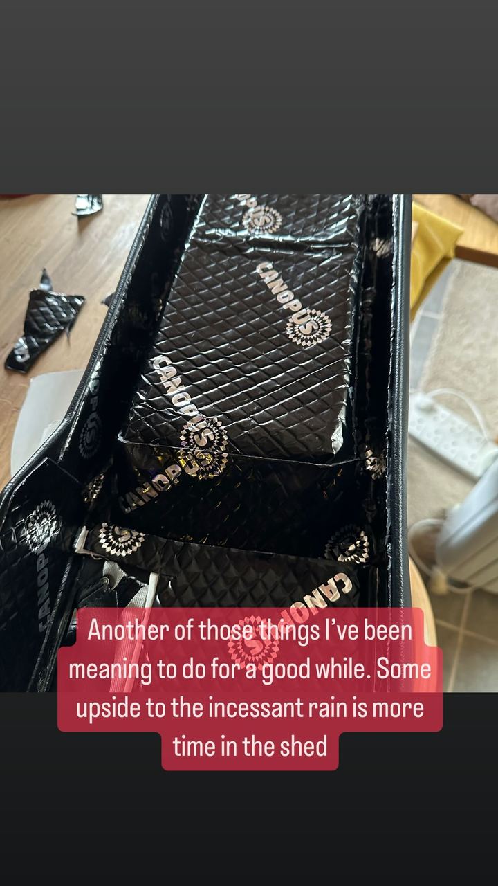 Another of those things I’ve been meaning to do for a good while. Some upside to the incessant rain is more ti