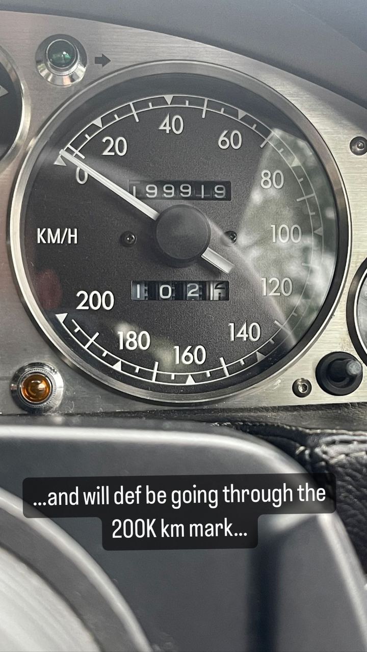 …and will def be going through the 200K km mark…
