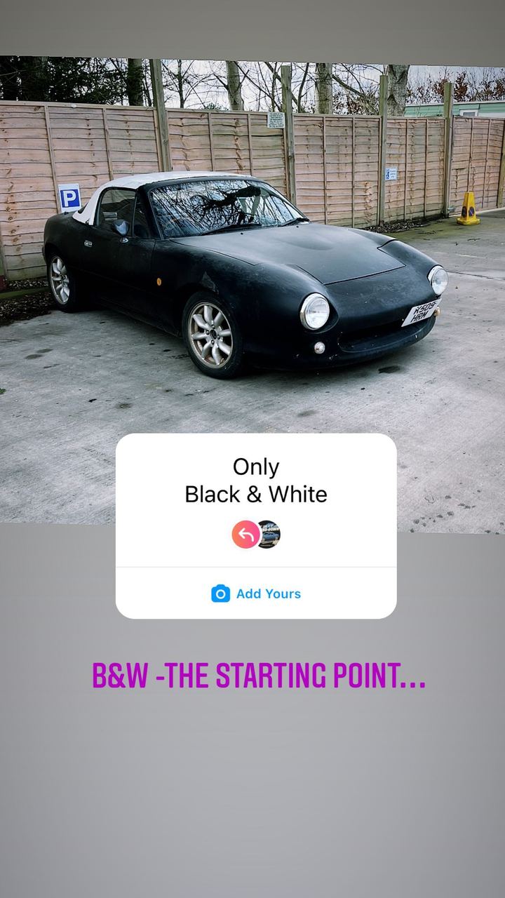 B&W -THE STARTING POINT…